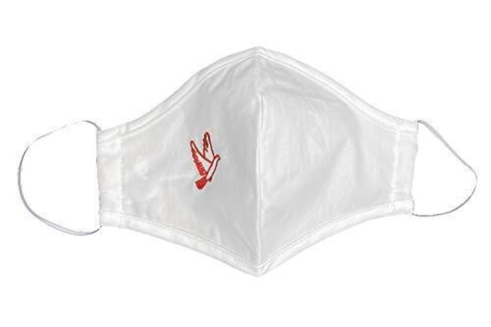 6677 Confirmation Face Mask - Catholic Red Breathable Face Covering - Made